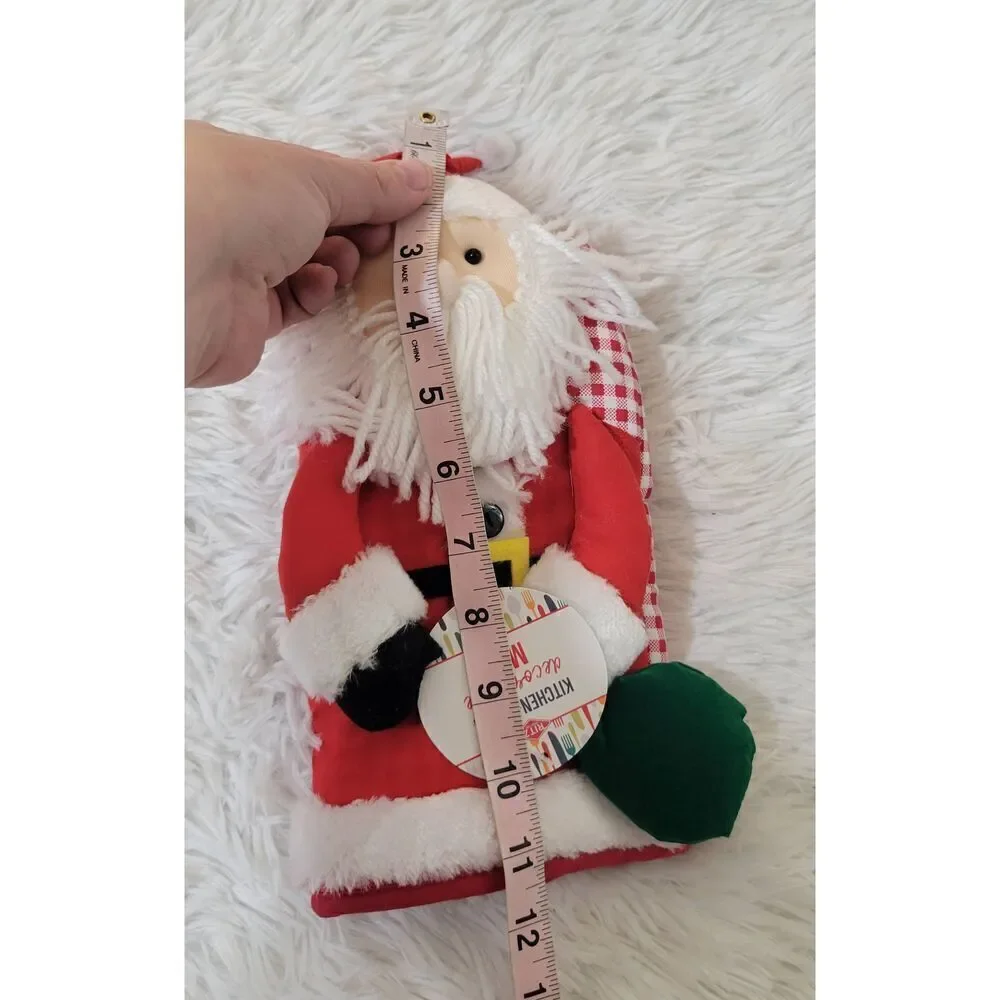 Ritz Kitchen Friends Decorative Cotton Oven Mitts Santa New